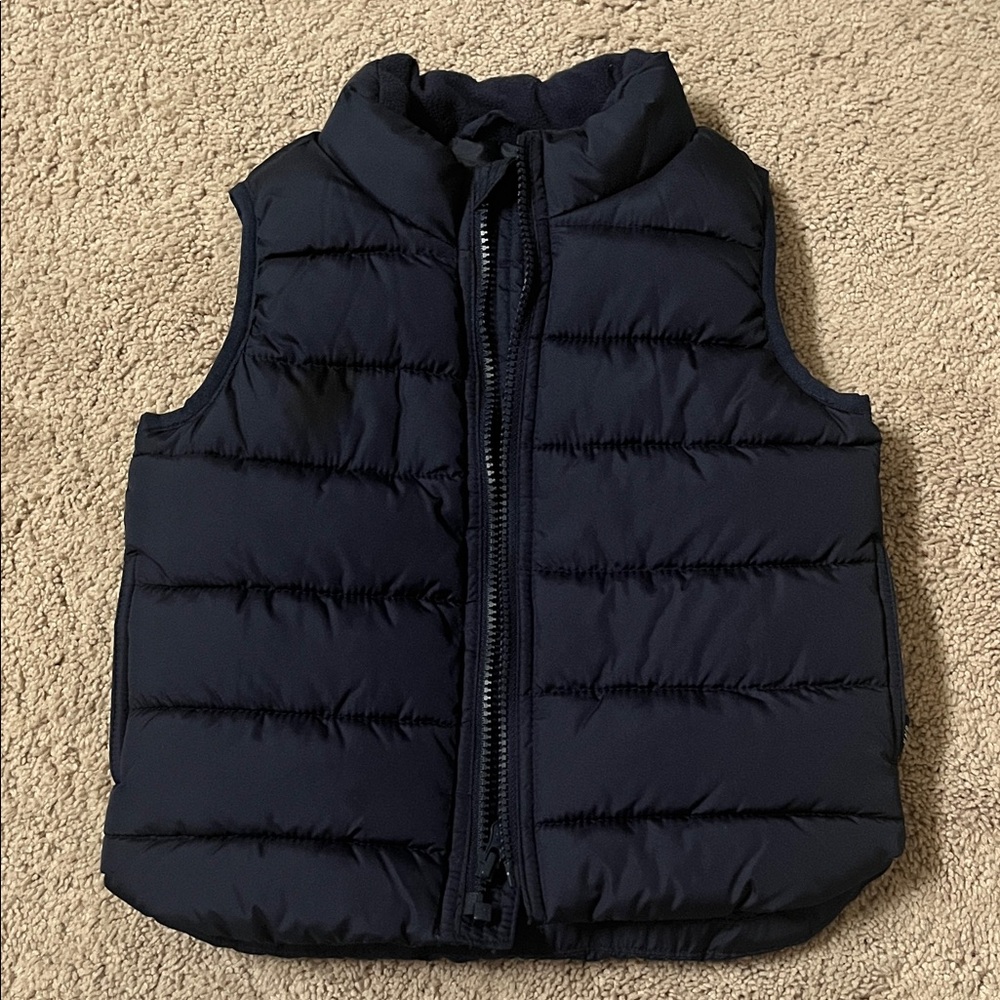 GAP Midnight Blue Quilted Vest